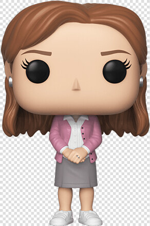 Pam Beesly Figure   Office Funko Pop Pam  HD Png DownloadTransparent PNG