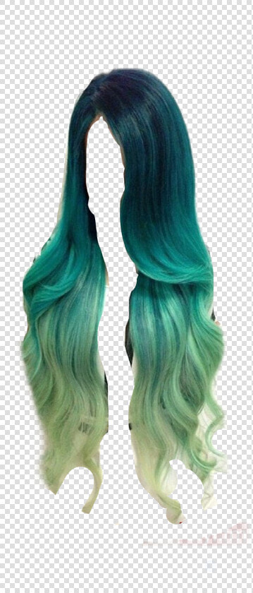 Mermaidhair Freetoedit   Tinte Verde En Cabello  HD Png DownloadTransparent PNG