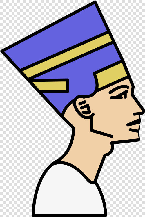 Nefertiti Head   King Tut Drawing Easy  HD Png DownloadTransparent PNG