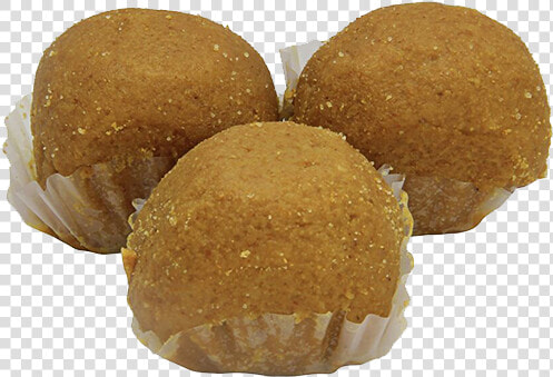 Besan Plain Ladoo   Paper Wrapped Cake  HD Png DownloadTransparent PNG