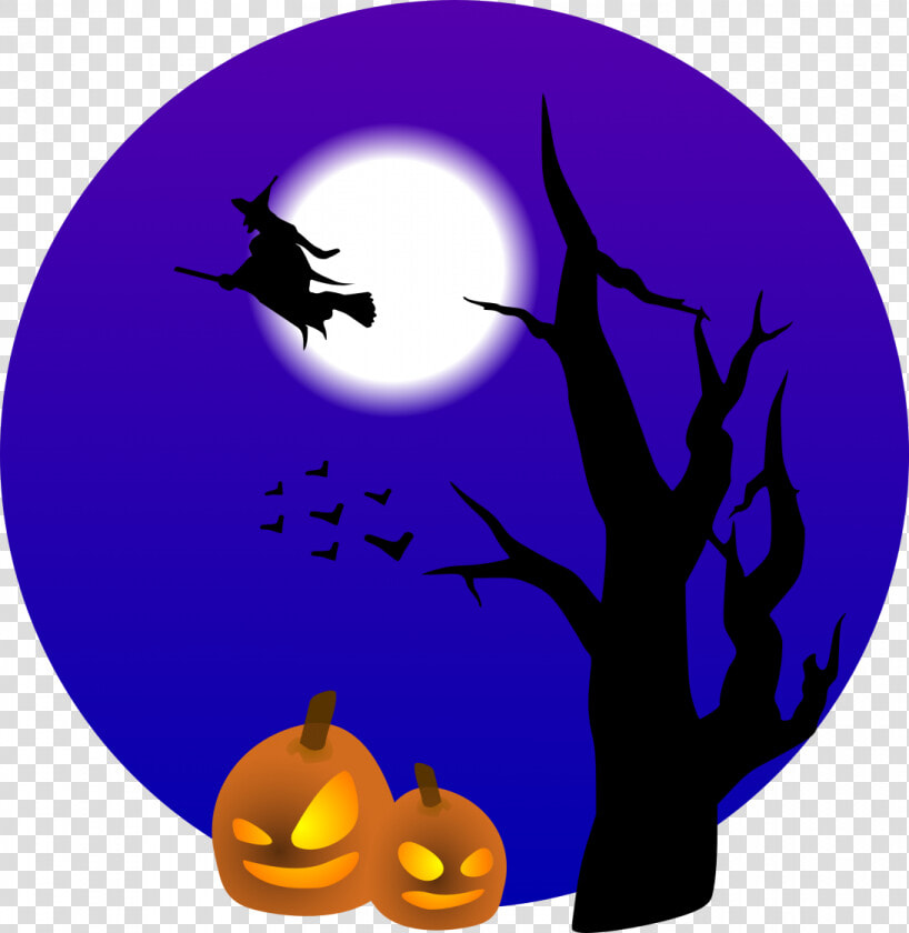 Solid Purple Halloween Clipart Banner Hd And Pumpkins   Halloween Clipart  HD Png DownloadTransparent PNG