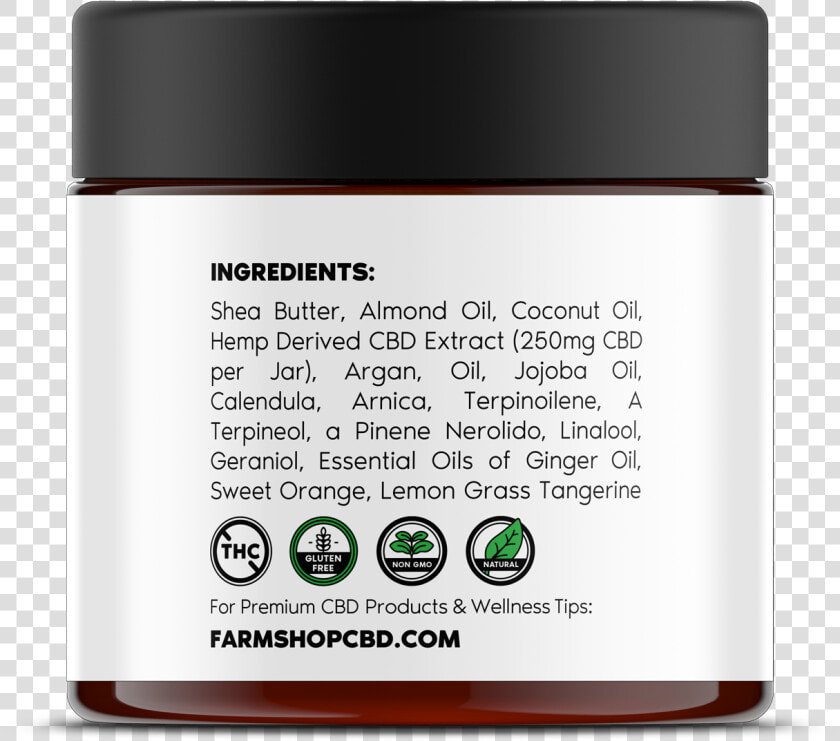 Farmshop Hand Recovery Recovery Rub Dry Cracked Hand   Cbd Ingredients Png  Transparent PngTransparent PNG