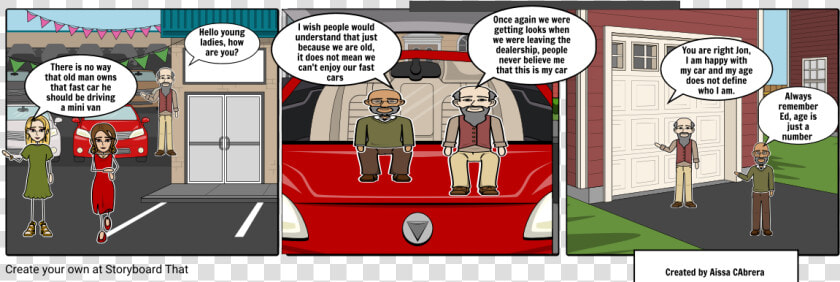 There Is No Way That Old Man Owns That Fast Car He   Cartoon  HD Png DownloadTransparent PNG