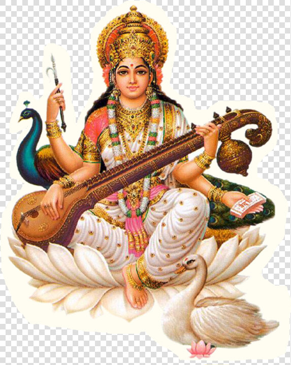 Saraswathi God  HD Png DownloadTransparent PNG