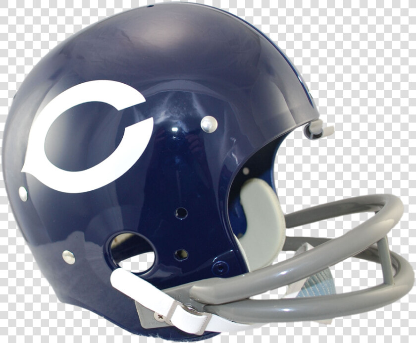 Chicago Bears Throwback Helmet   Riddell  HD Png DownloadTransparent PNG