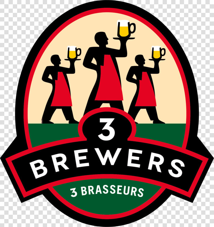 Three Brewers Logo   Png Download   Brasserie Les 3 Brasseurs Noumea  Transparent PngTransparent PNG