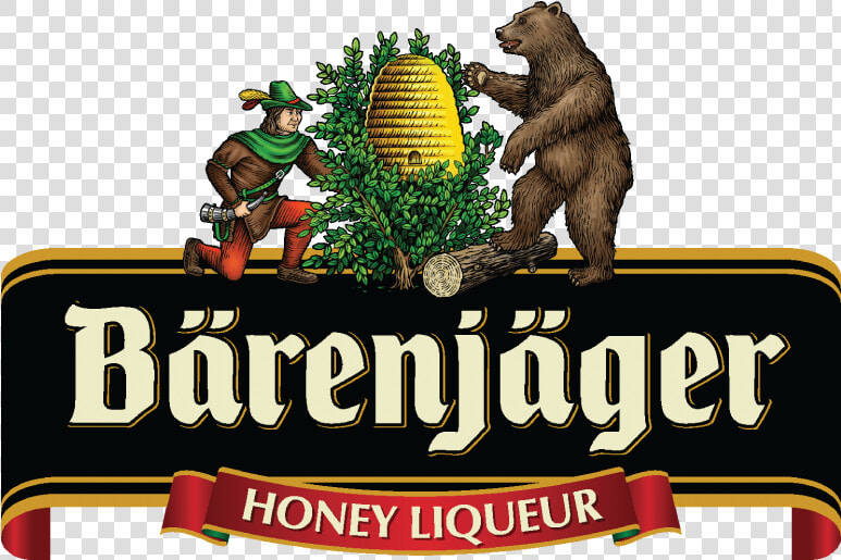 Bärenjäger Honey Liqueur Logo   Barenjager Honey Bourbon  HD Png DownloadTransparent PNG