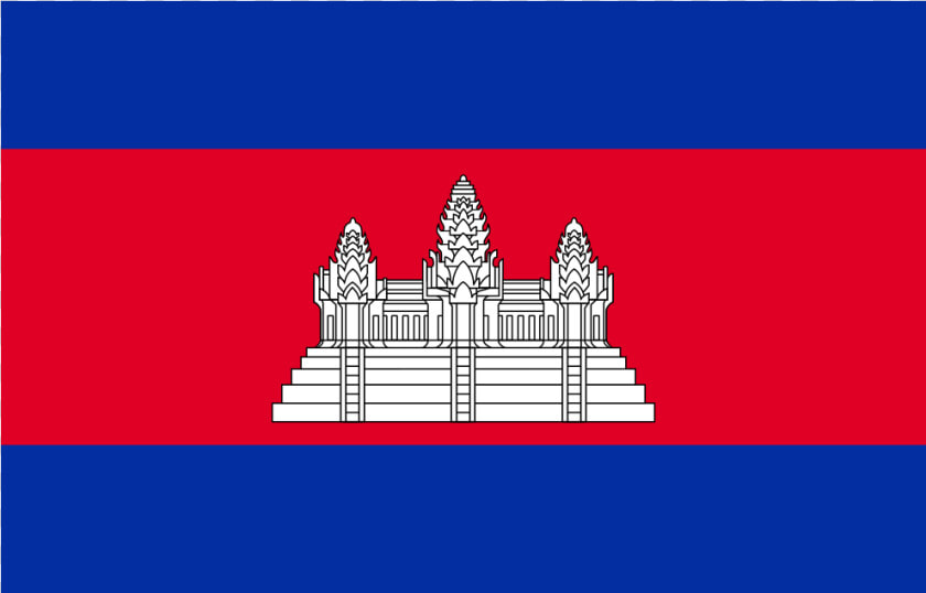 Kh Cambodia Flag Icon   Cambodia Flag  HD Png DownloadTransparent PNG