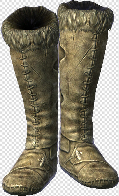 Boots Shockresistance Female   Skyrim Boots  HD Png DownloadTransparent PNG