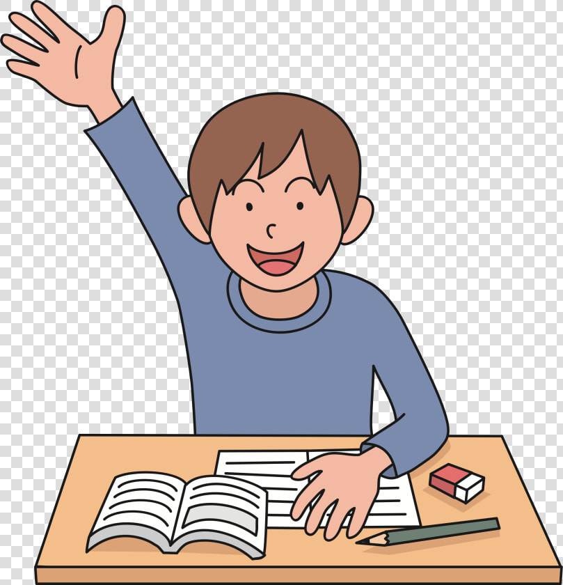 Transparent Cupped Hands Png   Student Raising Hand Clip Art  Png DownloadTransparent PNG