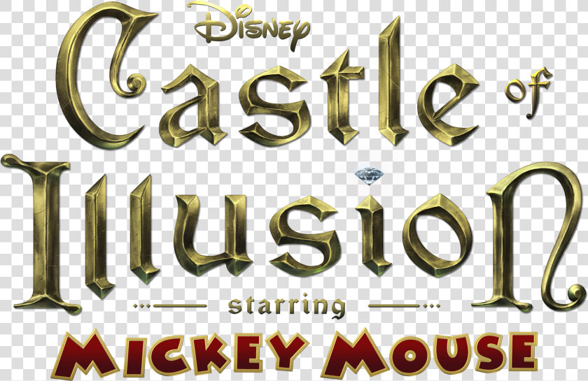 Disney Castle Of Illusion Starring Mickey Mouse Review   Castle Of Illusion Starring Mickey Mouse Logo  HD Png DownloadTransparent PNG