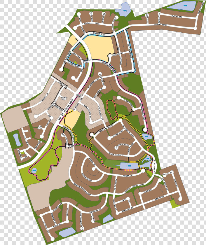 Siena Community Association Map  HD Png DownloadTransparent PNG