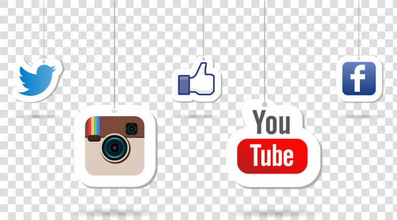 Instagram Facebook Twitter Youtube Icons  HD Png DownloadTransparent PNG