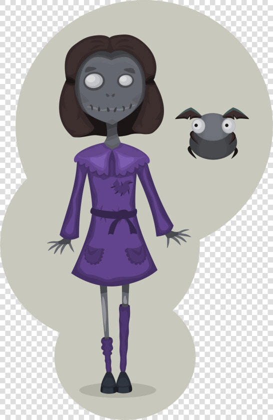 Scared Girl Png  girl Zombie Bee Scary Comic Funny   Png Scared Cartoon Girl Transparent  Png DownloadTransparent PNG