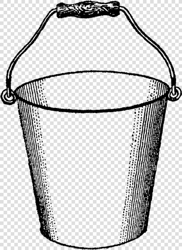 Bucket Png No Background   Mop Bucket Mop Clip Art Black And White  Transparent PngTransparent PNG