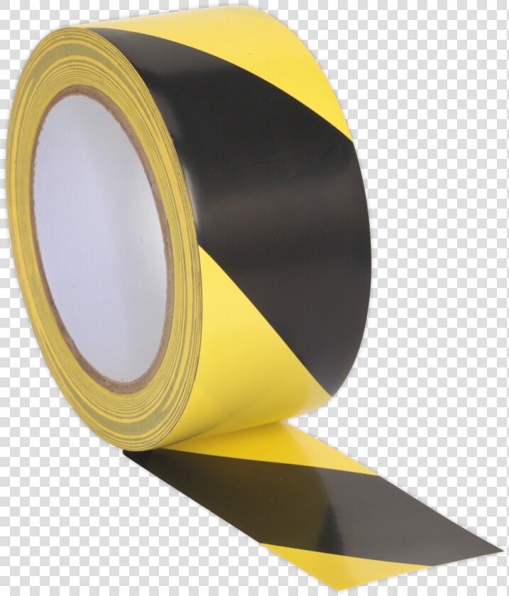 Hazard Warning Tape 50mm X 33m Black yellow   Circle  HD Png DownloadTransparent PNG