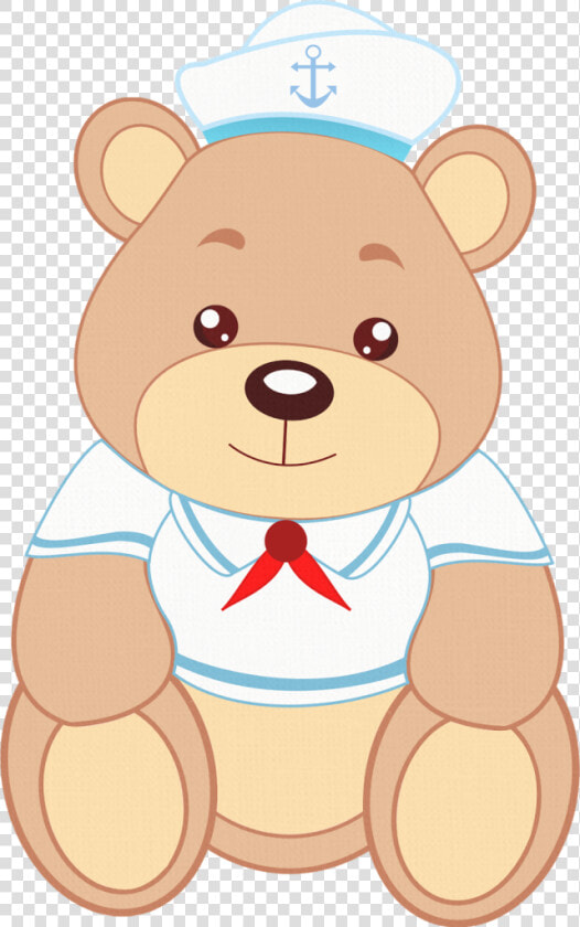 Imagem De Ursinho Marinheiro Nas Cores Branco E Azul   Baby Shower Osito Marinero Png  Transparent PngTransparent PNG