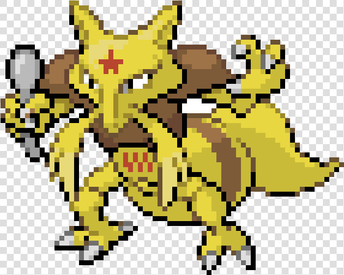 Pokemon Kadabra Sprite Png  Transparent PngTransparent PNG