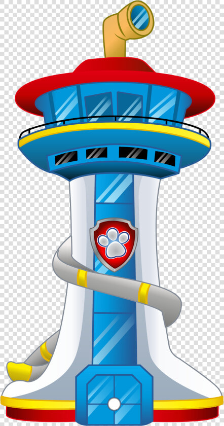 Paw Patrol Condiment Labels   Paw Patrol Tower Clipart  HD Png DownloadTransparent PNG