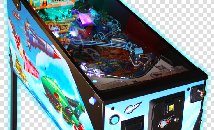 Thunderbirds Pinball Machine Uk Distributor Announced  HD Png DownloadTransparent PNG