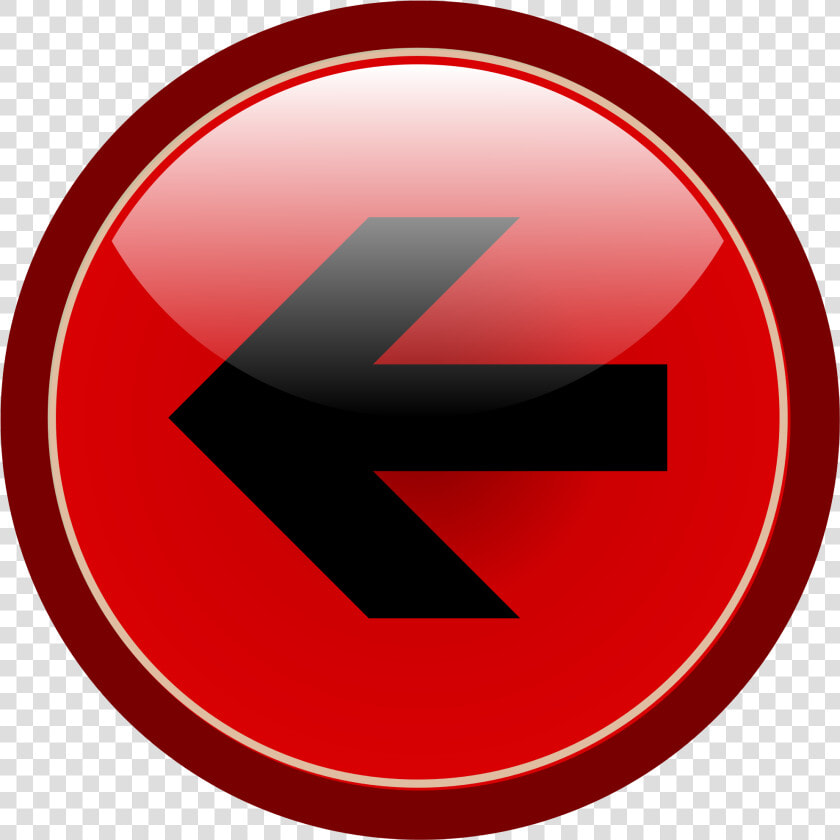 File Redbutton Leftarrow Svg Wikimedia Commons   Back Button Red Png  Transparent PngTransparent PNG