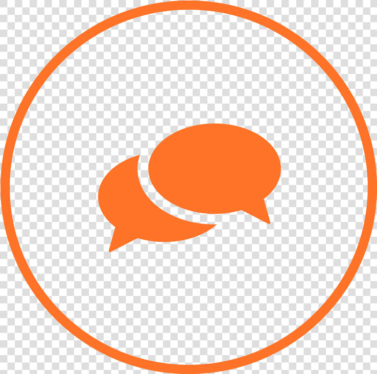 Conversation Circle Icon   Png Download   Conversation Icon In Circle Png  Transparent PngTransparent PNG