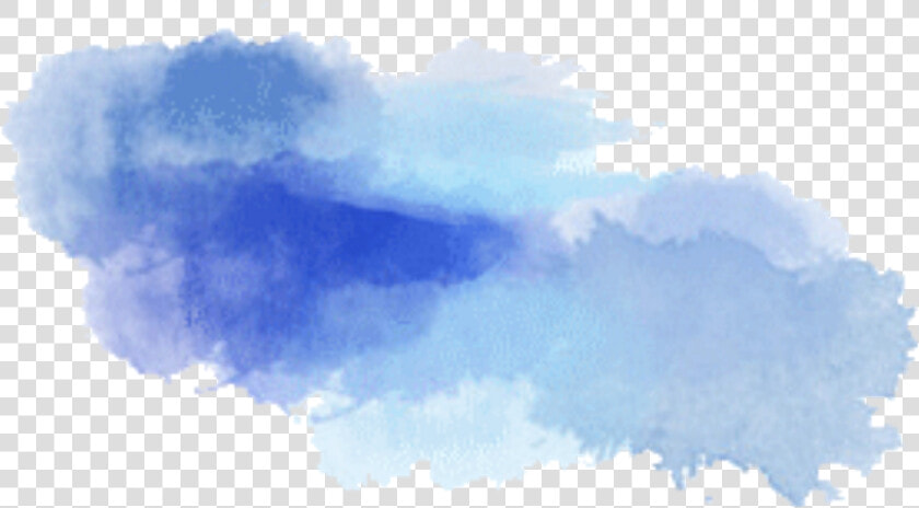 Ftestickers Art Watercolor Paint Brushstrokes Blue   Manchas De Pintura Png  Transparent PngTransparent PNG