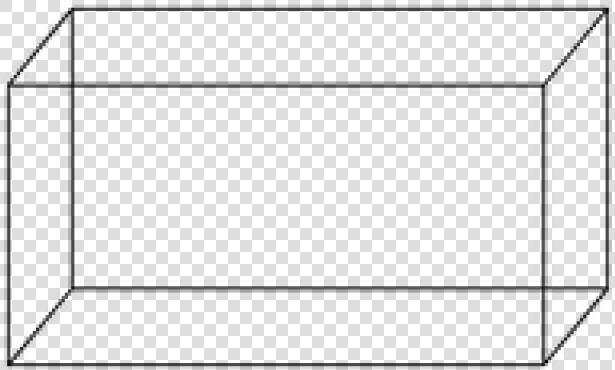 Rectangular Png Transparent Images   Cuboid Clipart Black And White  Png DownloadTransparent PNG
