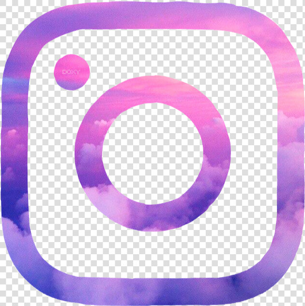  instagram  aesthetic  logo  pink  purple   Aesthetic Tumblr Instagram Logo  HD Png DownloadTransparent PNG