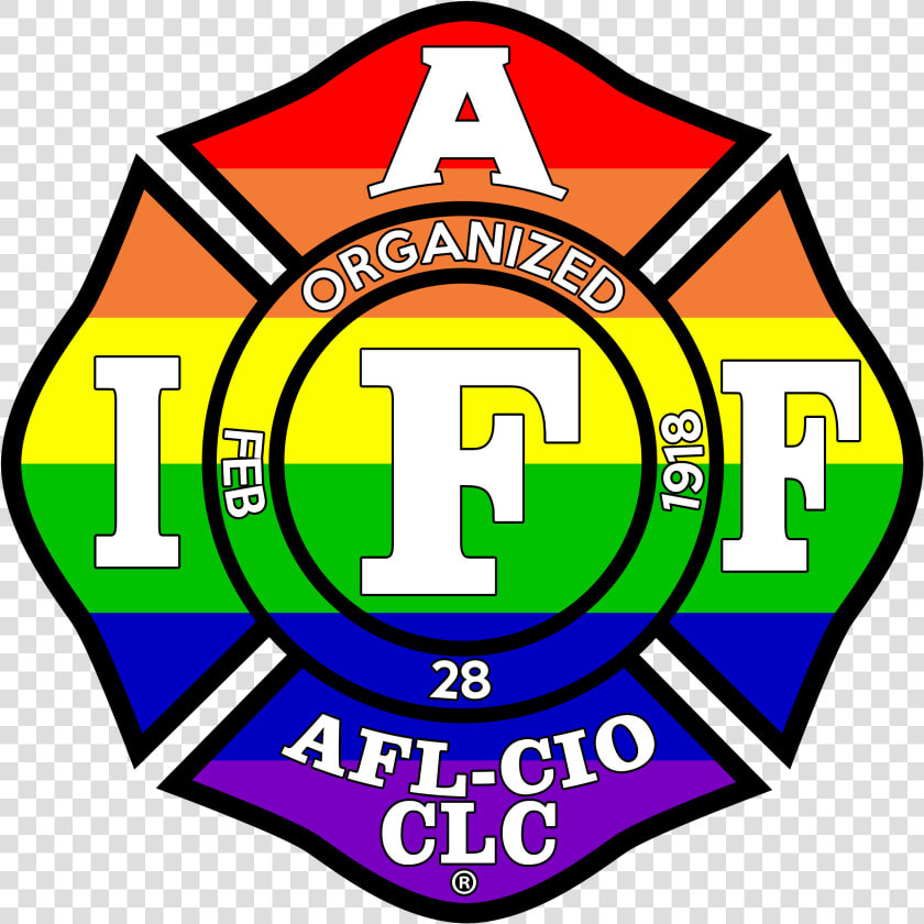 Iaff Logos Rainbow  HD Png DownloadTransparent PNG