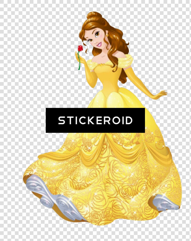 Belle And Beast Beauty Cartoons Disney Princess The   Belle Original Disney Princess  HD Png DownloadTransparent PNG