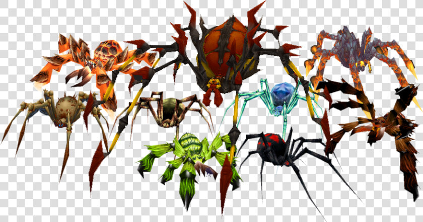 The Many Species Of Spider Appearing In World Of Warcraft   World Of Warcraft Spider Pets  HD Png DownloadTransparent PNG