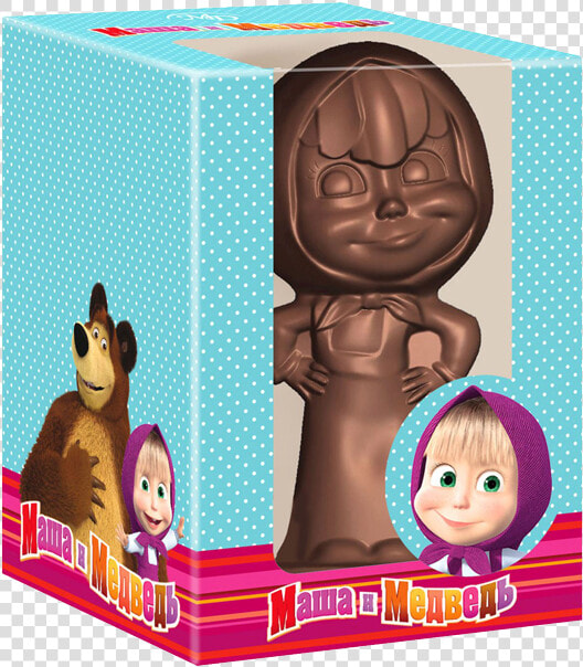 Choco figure «masha» 75gm   Figurine  HD Png DownloadTransparent PNG