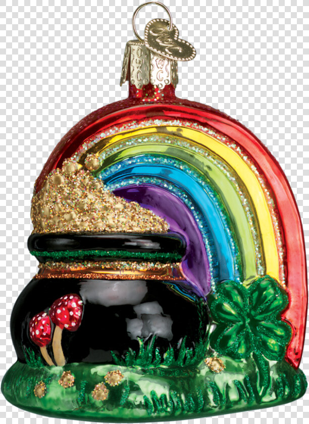 Pot Of Gold Ornament Old World Christmas On Its ornamental  HD Png DownloadTransparent PNG