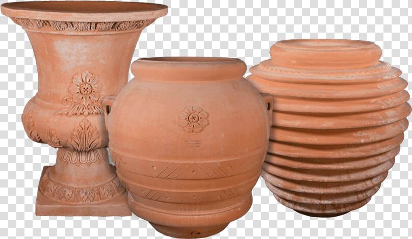 Urns Orci  amp  Jars   Italian Terra Cotta Vases  HD Png DownloadTransparent PNG