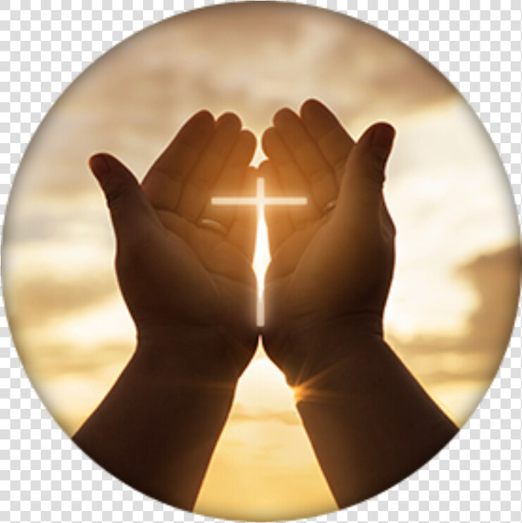 Hands Cupped With Light Shining Through In The Shape   Awaken Jesus  HD Png DownloadTransparent PNG