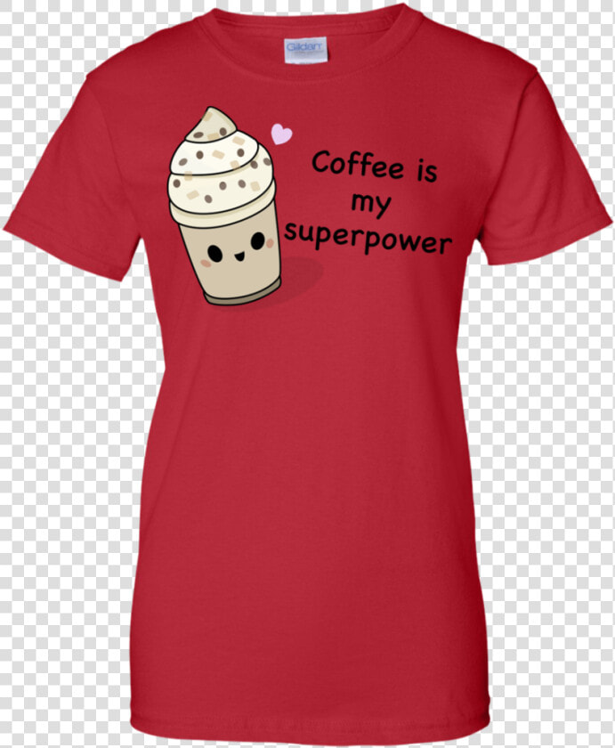 Kawaii Coffee Tshirt T Shirt  amp  Hoodie   Softball Jerseys  HD Png DownloadTransparent PNG