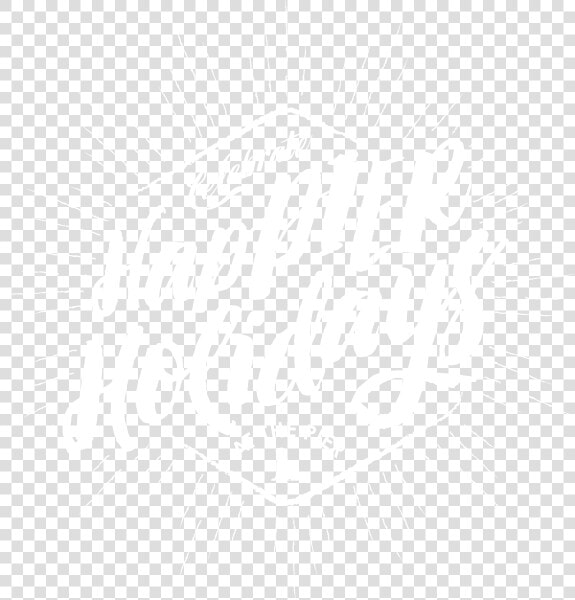 Happier Holidays At Pier   Calligraphy  HD Png DownloadTransparent PNG