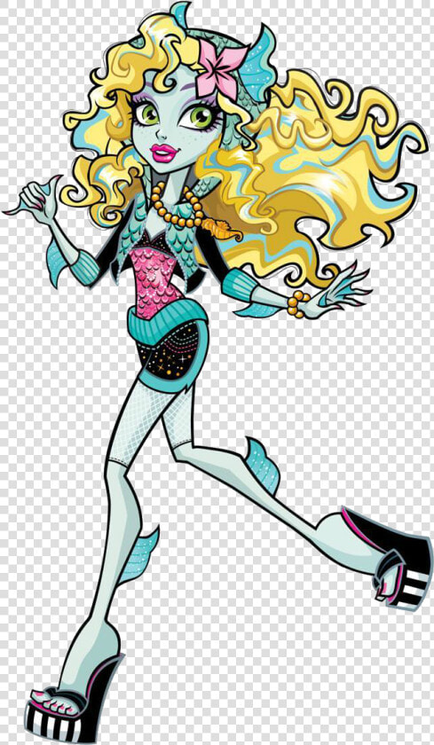 Lagoona Blue Running   Sea Monster Monster High  HD Png DownloadTransparent PNG