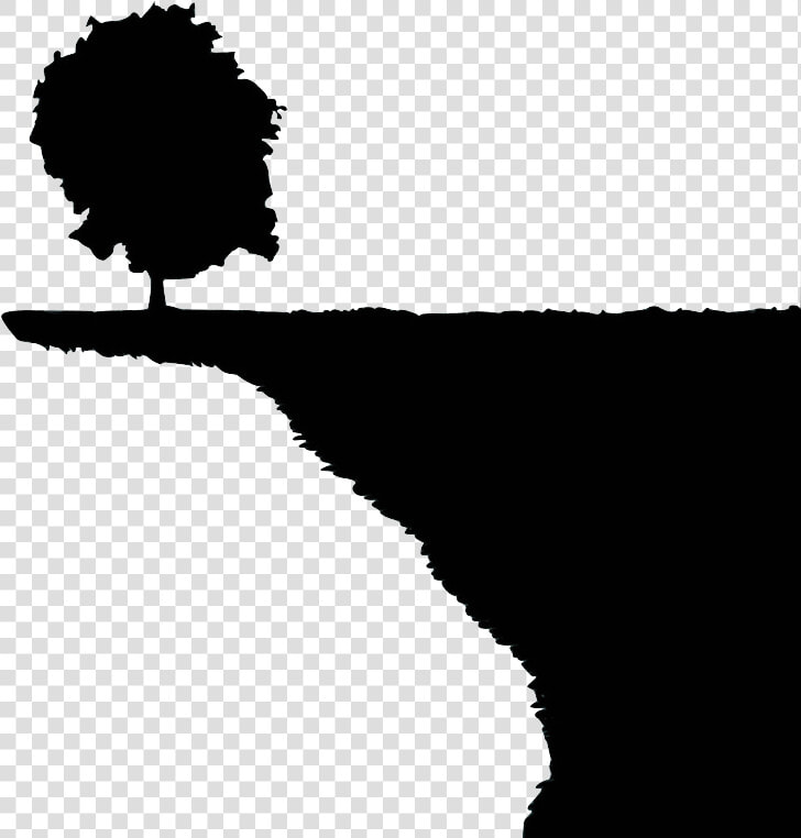 Cliff Clipart Coast   Cliff Silhouette Png  Transparent PngTransparent PNG