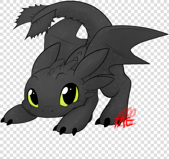 Transparent Train Cartoon Png   Toothless The Dragon Drawing Easy  Png DownloadTransparent PNG