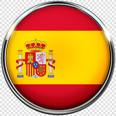 Spain  Flag  Circle  Madrid   Spain Flag  HD Png DownloadTransparent PNG