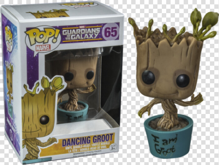 Marvel Guardians Of The Galaxy Dancing Groot Pop Vinyl   Baby Groot Pop  HD Png DownloadTransparent PNG