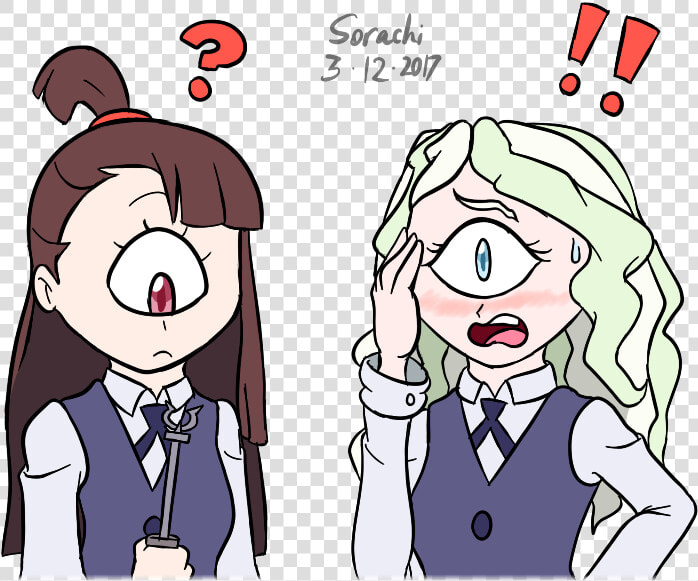 Akko Of Little Witch Academia Fame Goofed On Another   Cyclops Tf Deviantart  HD Png DownloadTransparent PNG