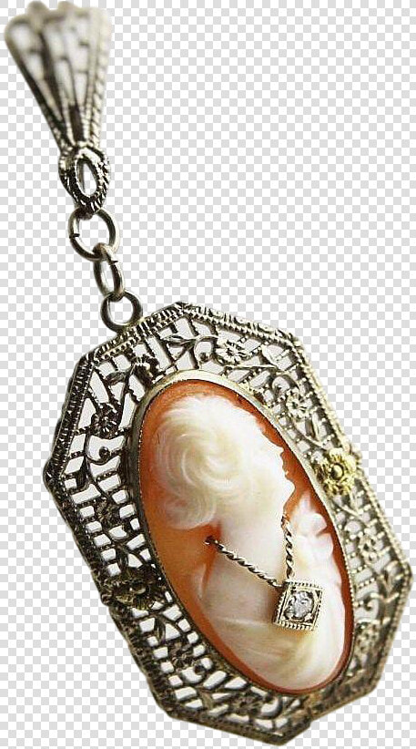 Png Black And White Stock Antique Edwardian K White   Locket  Transparent PngTransparent PNG