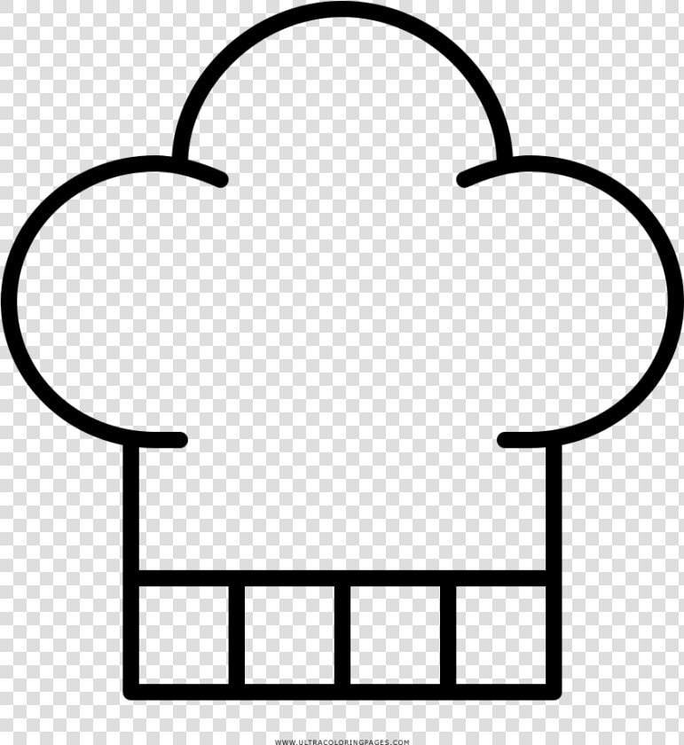 Dibujo De Chef Para Colorear Dibujo De Sombrero De  HD Png DownloadTransparent PNG