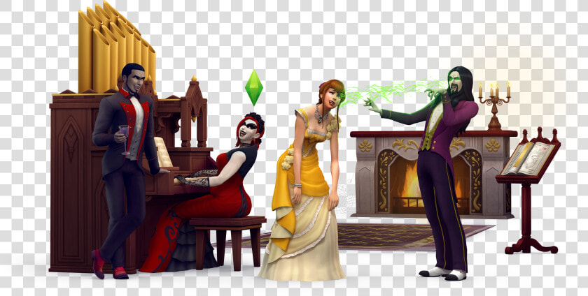 Sims 4 Vampires From Trailer  HD Png DownloadTransparent PNG