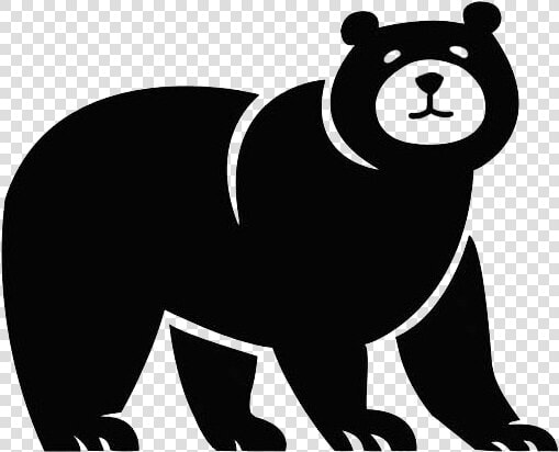 Merriam Park Elementary Child Care Program   Black Bear Logo Png  Transparent PngTransparent PNG