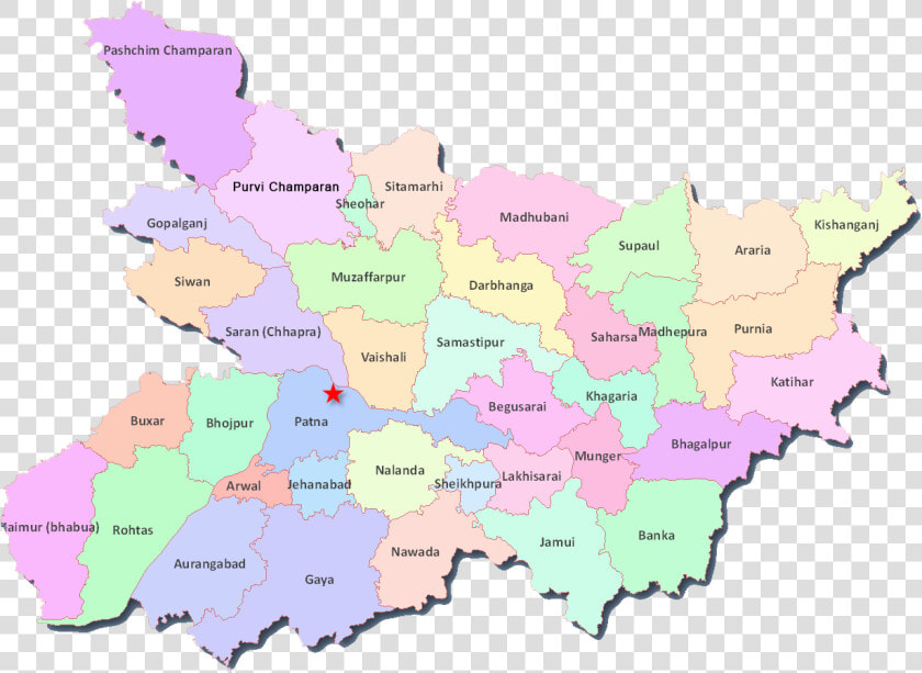 Bihar All District Name  HD Png DownloadTransparent PNG