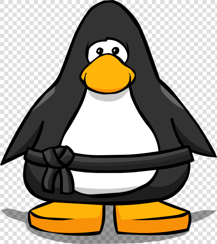 Black Belt On A Player Card   Club Penguin Png  Transparent PngTransparent PNG